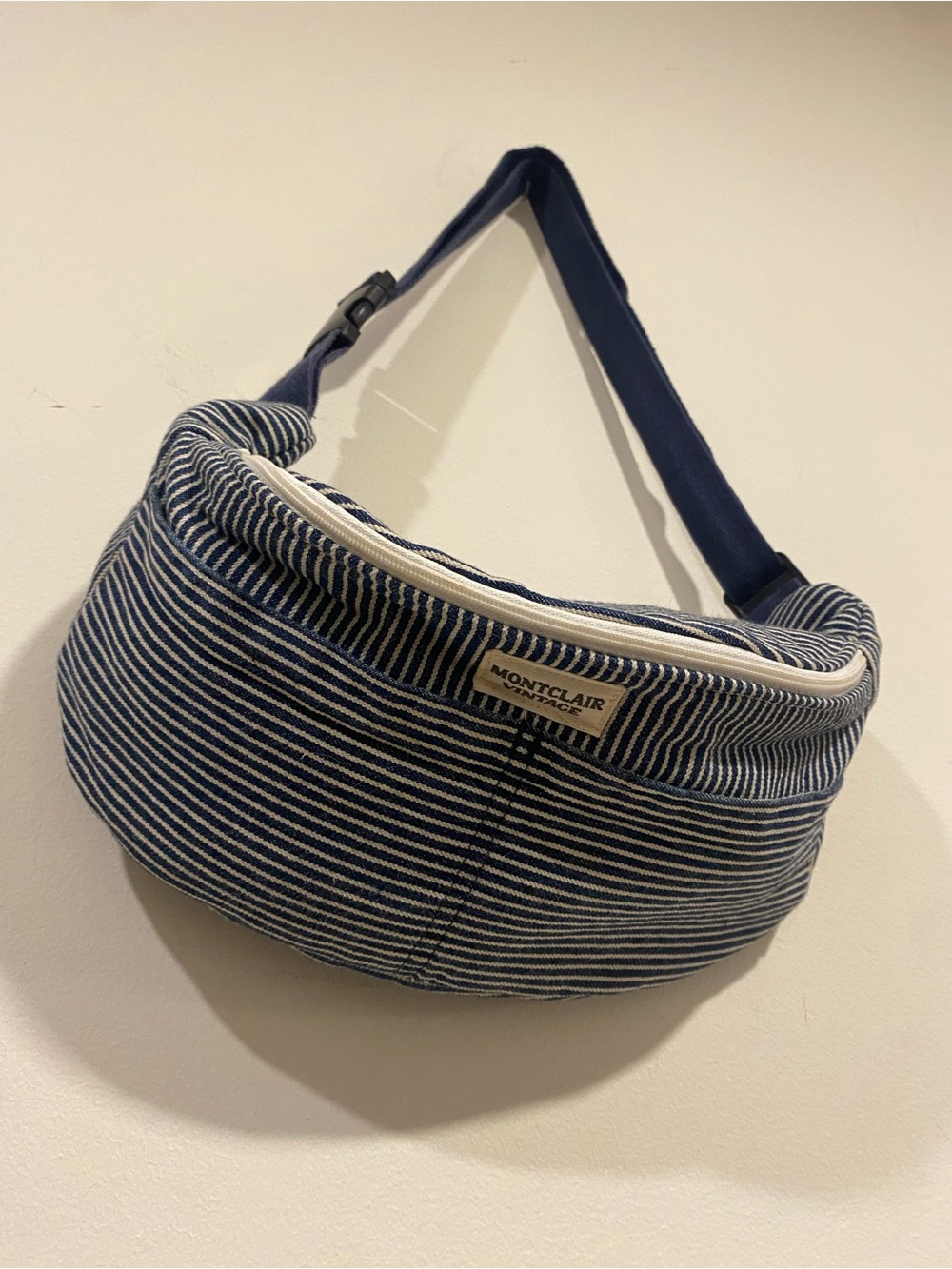 MONTCLAIR VINTAGE handmade repurposed upcycled Fanny pack body bag